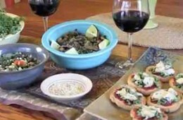 Video: Recipe: Bittercress Crostini, Daylily Stir fry, and Peanut Nettle dish