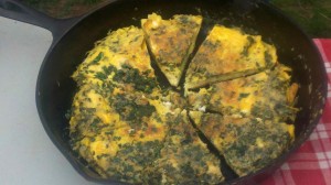 Mugwort Frittata