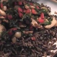 Recipe: Video: Dandelion Stir Fry Over Wild Rice